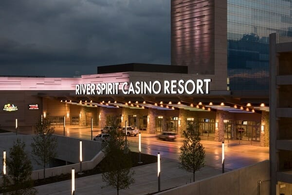 The River Spirit Casino Resort in Tulsa, Oklahoma The River Spirit Casino Resort in Tulsa, Oklahoma